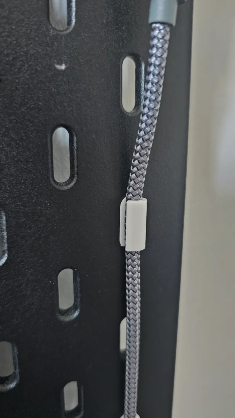 IKEA Skadis Cable Clips, photo 2 of 3 - IKEA Skadis Cable Clips Mobile & Device Accessories