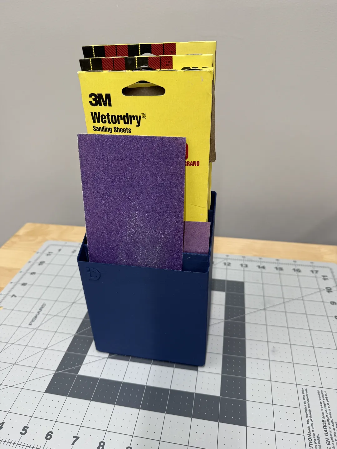 Gridfinity 3x2, 5 Tier, Sandpaper Holder, photo 3 of 4 - Gridfinity 3x2, 5 Tier, Sandpaper Holder Storage & Organisation