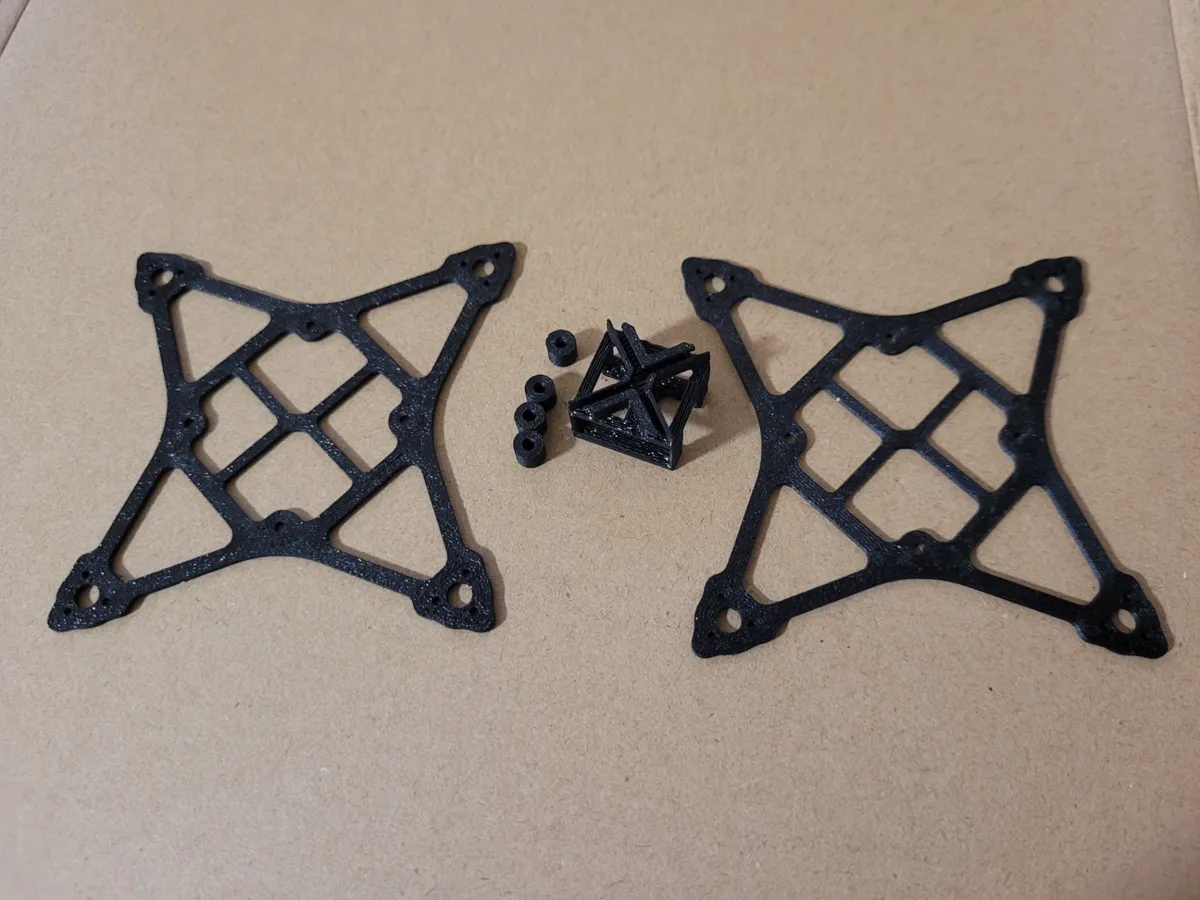 75mm/80mm Prestress FPV Frame, photo 3 of 4 - 75mm/80mm Prestress FPV Frame Toys, Games & Hobbies