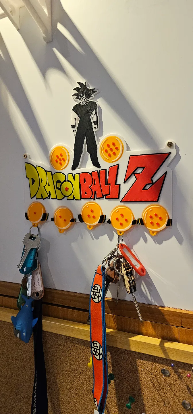 Dragon Ball Z keys hanger key holder DragonBall, photo 3 of 4 - Dragon Ball Z keys hanger key holder DragonBall Storage & Organisation