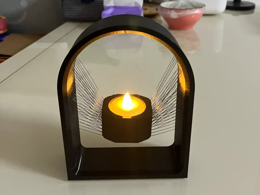 Floating candle holder