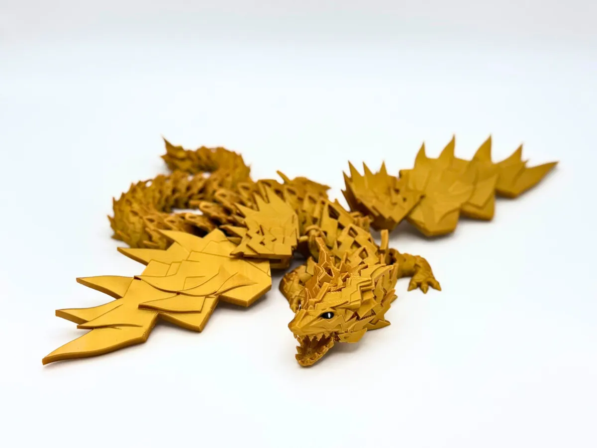 Thunderstrike - Winged Articulated Dragon, photo 4 of 4 - Thunderstrike - Winged Articulated Dragon Fidget & Sensory Toys