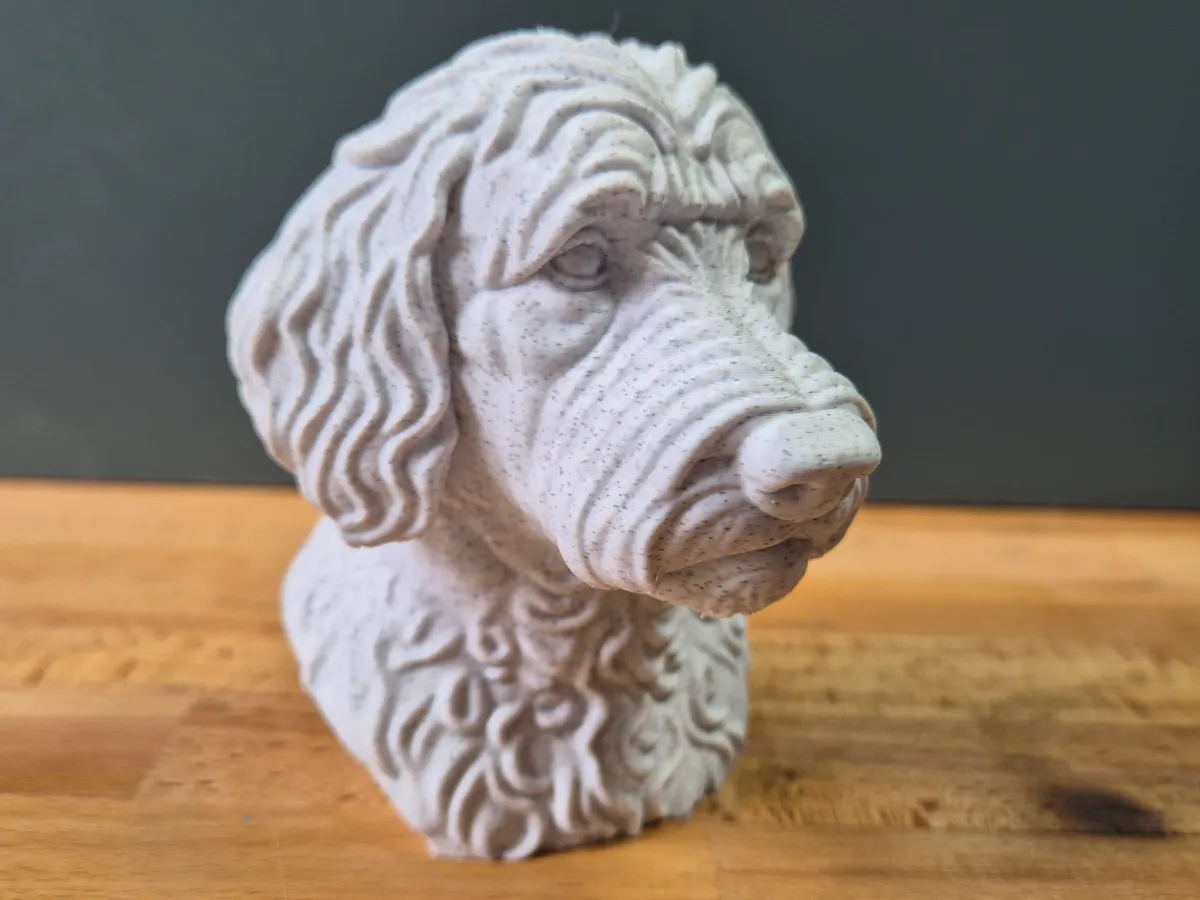 Labradoodle Bust