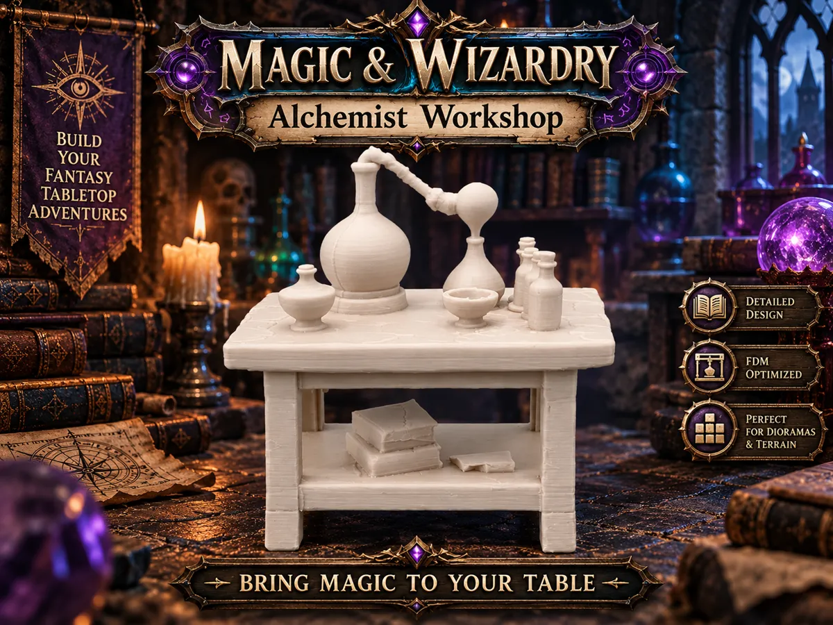 Alchemist Workshop, Fantasy Terrai