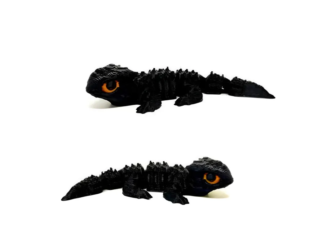 MINI Red-eyed Crocodile Skink - also as magnet!