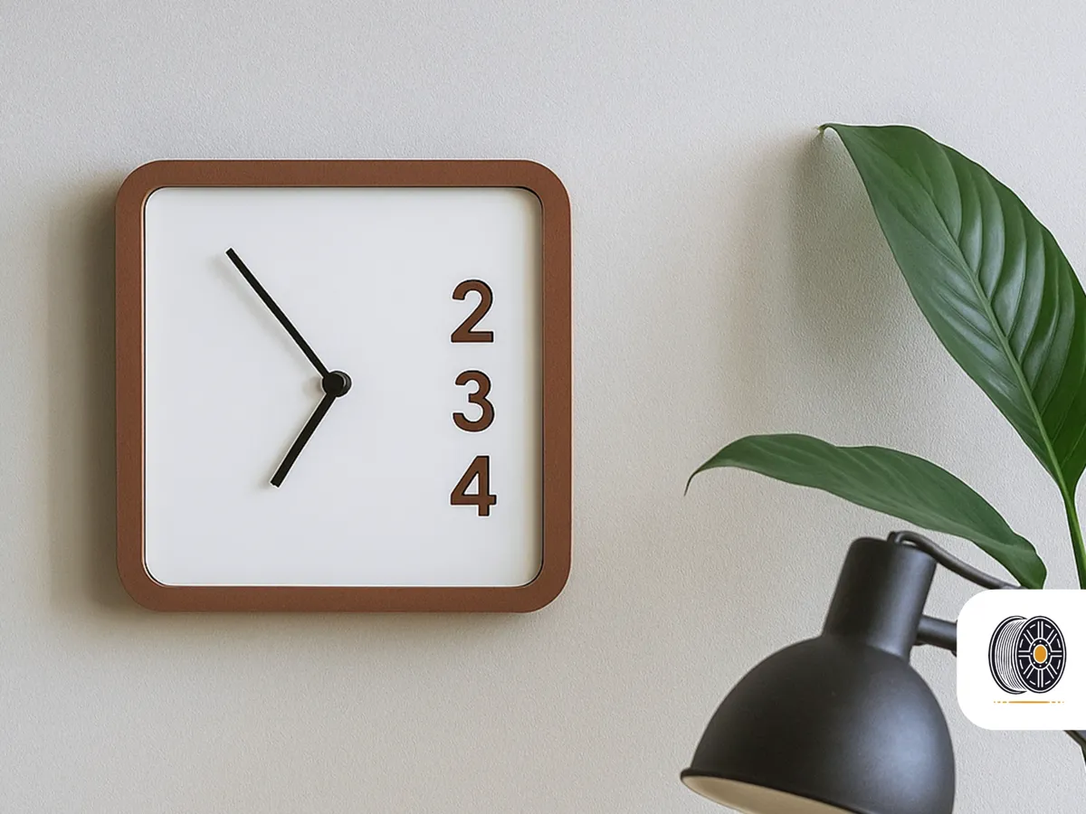 Sparse Time | A Modern Minimalist Clock
