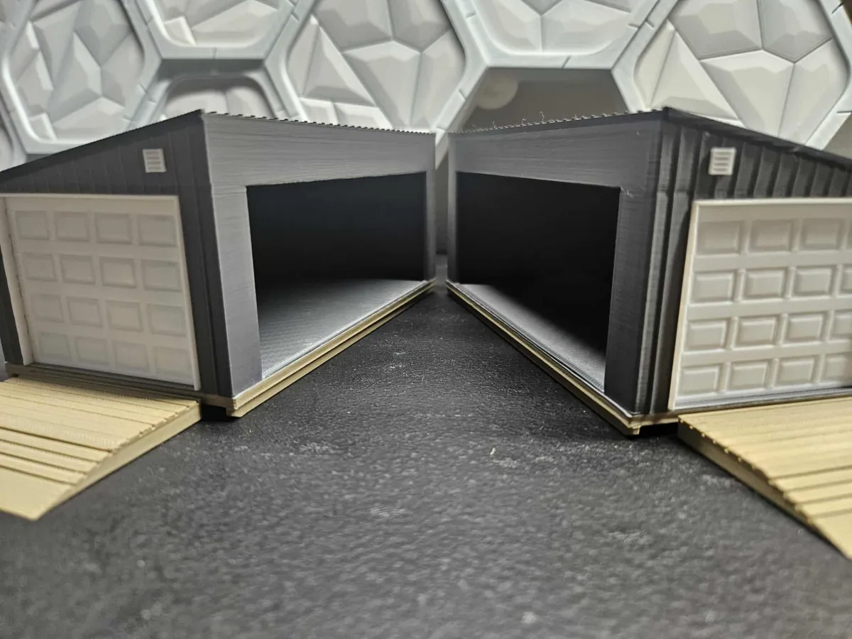 2 Car Garage - Model