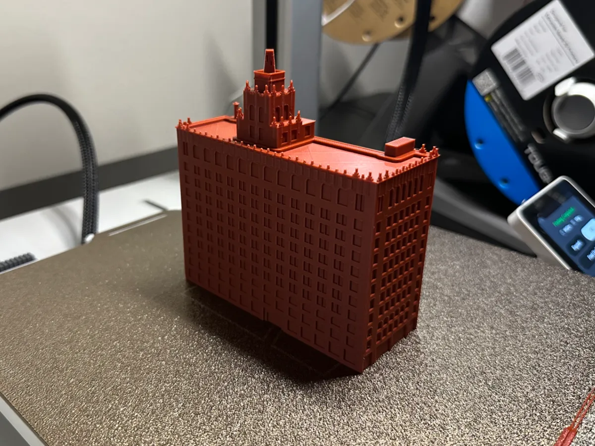 Frances Tower Simple Scaled Model