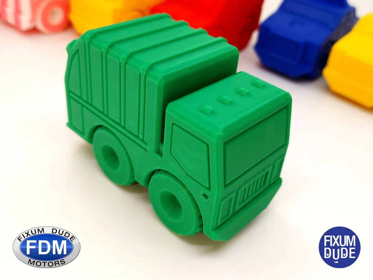 Fixum Dude Motors Garbage Truck