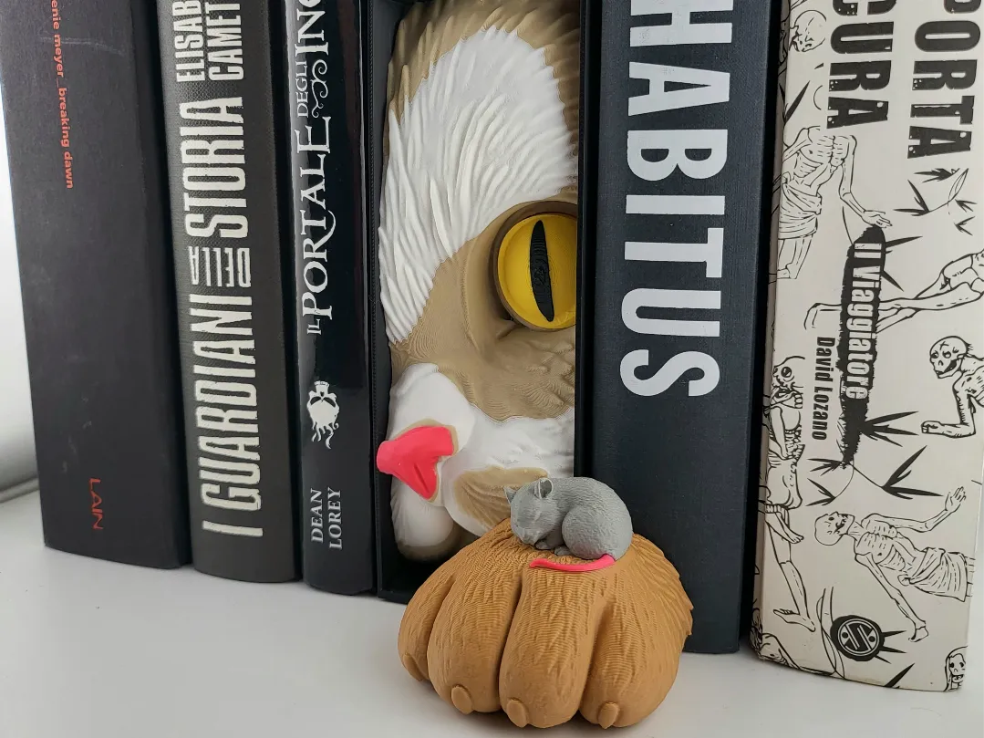 Sweet Cat & Mouse Book Nook, Friendship Insert