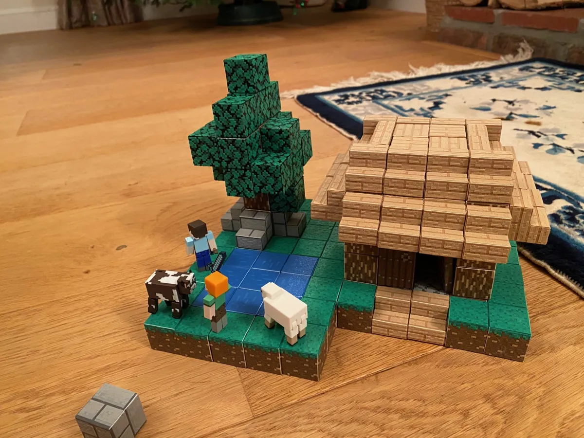 Magnetic Minecraft Blocks, photo 4 of 4 - Magnetic Minecraft Blocks Figurines & Collectibles