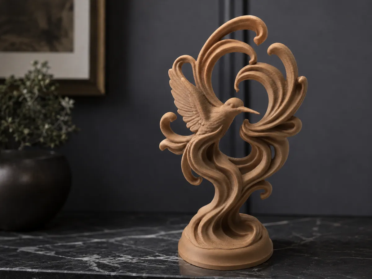 Whirl of Winds Hummingbird Sculpture Decor