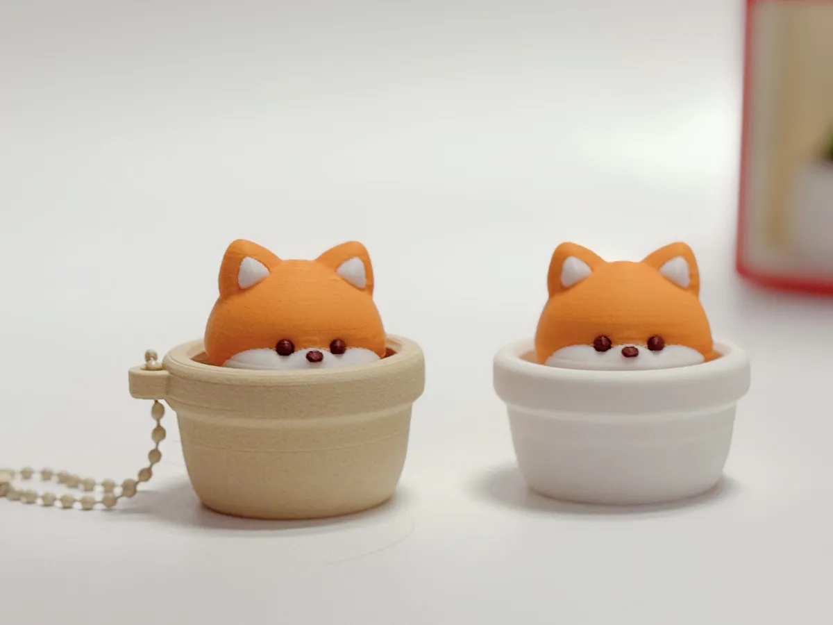 Fox Pot Clicker, photo 3 of 4 - Fox Pot Clicker Fidget & Sensory Toys