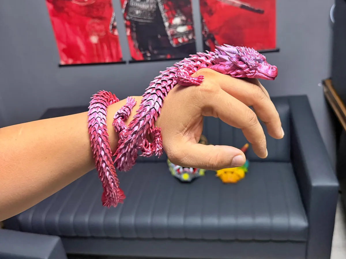 Flexi Dragon, Articulated Fantasy Dragon, photo 2 of 4 - Flexi Dragon, Articulated Fantasy Dragon Toys & Games