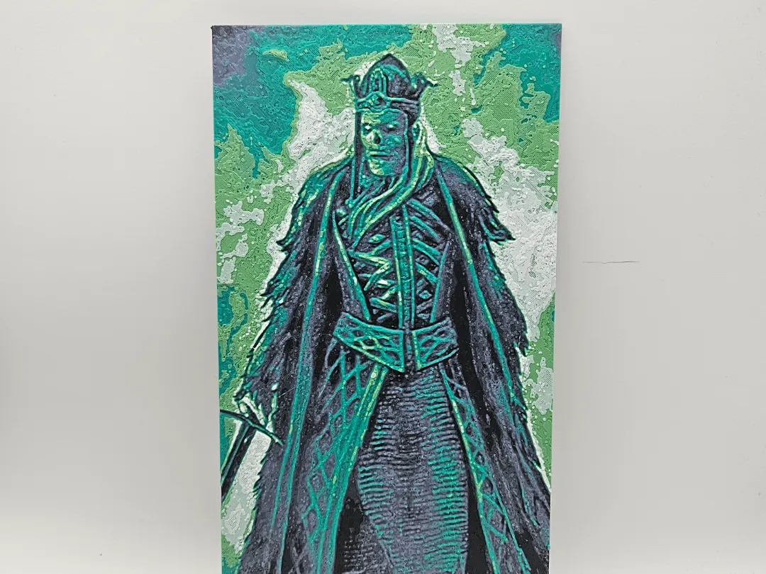 Lord of the rings - King of the dead - Photo Art & Lithophanes, in stock in India