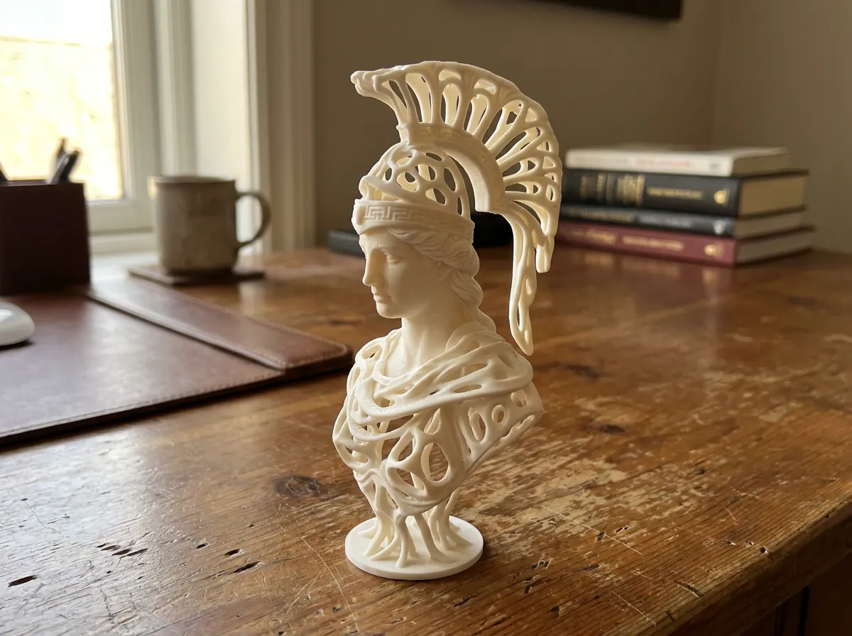 Athena Bust | Greek Goddess Warrior Sculpture, photo 2 of 2 - Athena Bust | Greek Goddess Warrior Sculpture Figurines & Collectibles