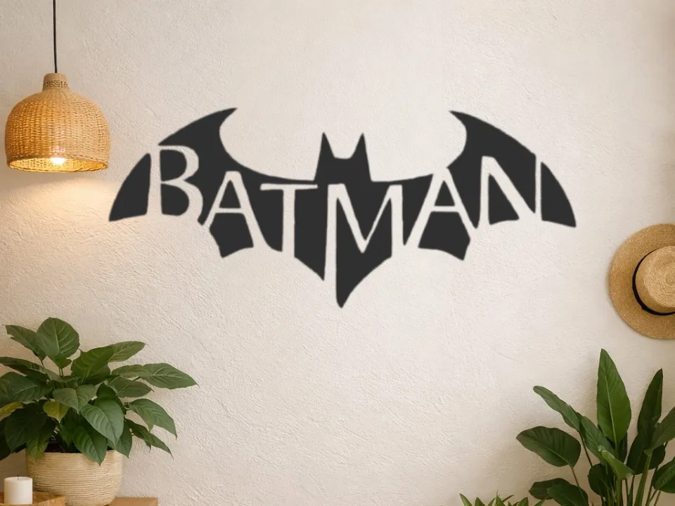silueta logo batman - Decor, in stock in India