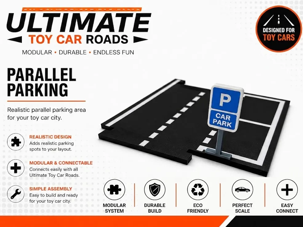 Ultimate Toy Car Roads - Parallel Parking - Toy Cars & Vehicles, in stock in India