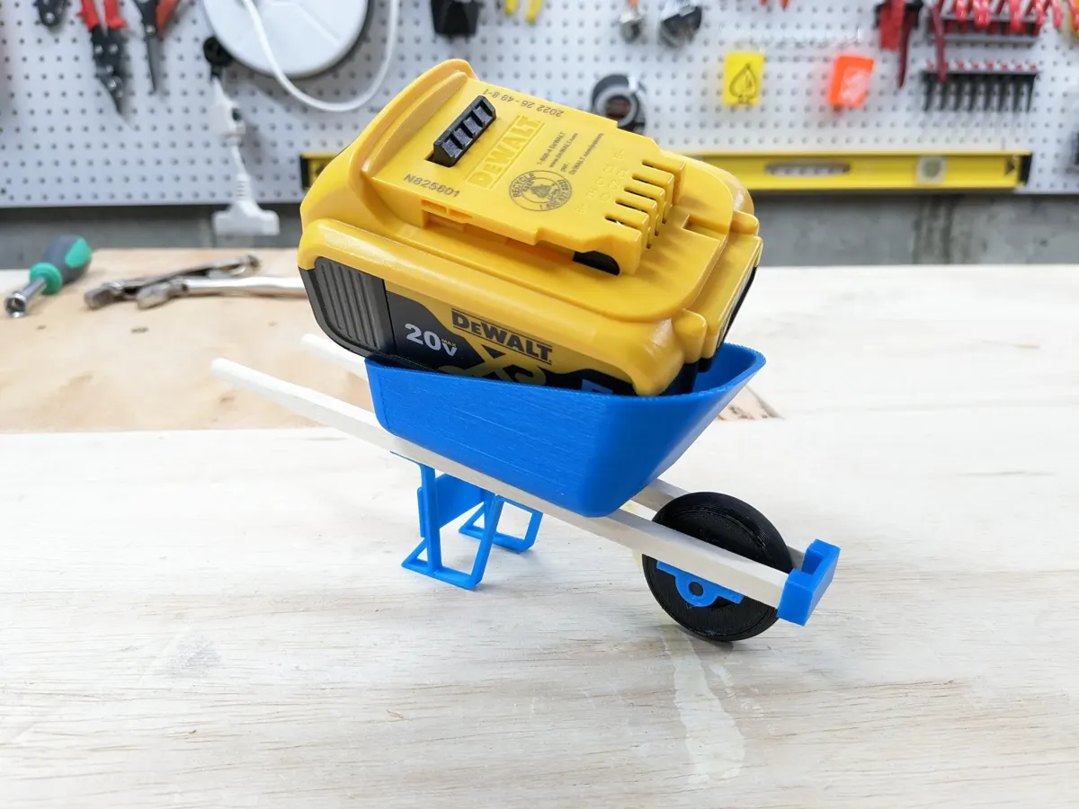 Wheelbarrow Miniature (1/10 scale)