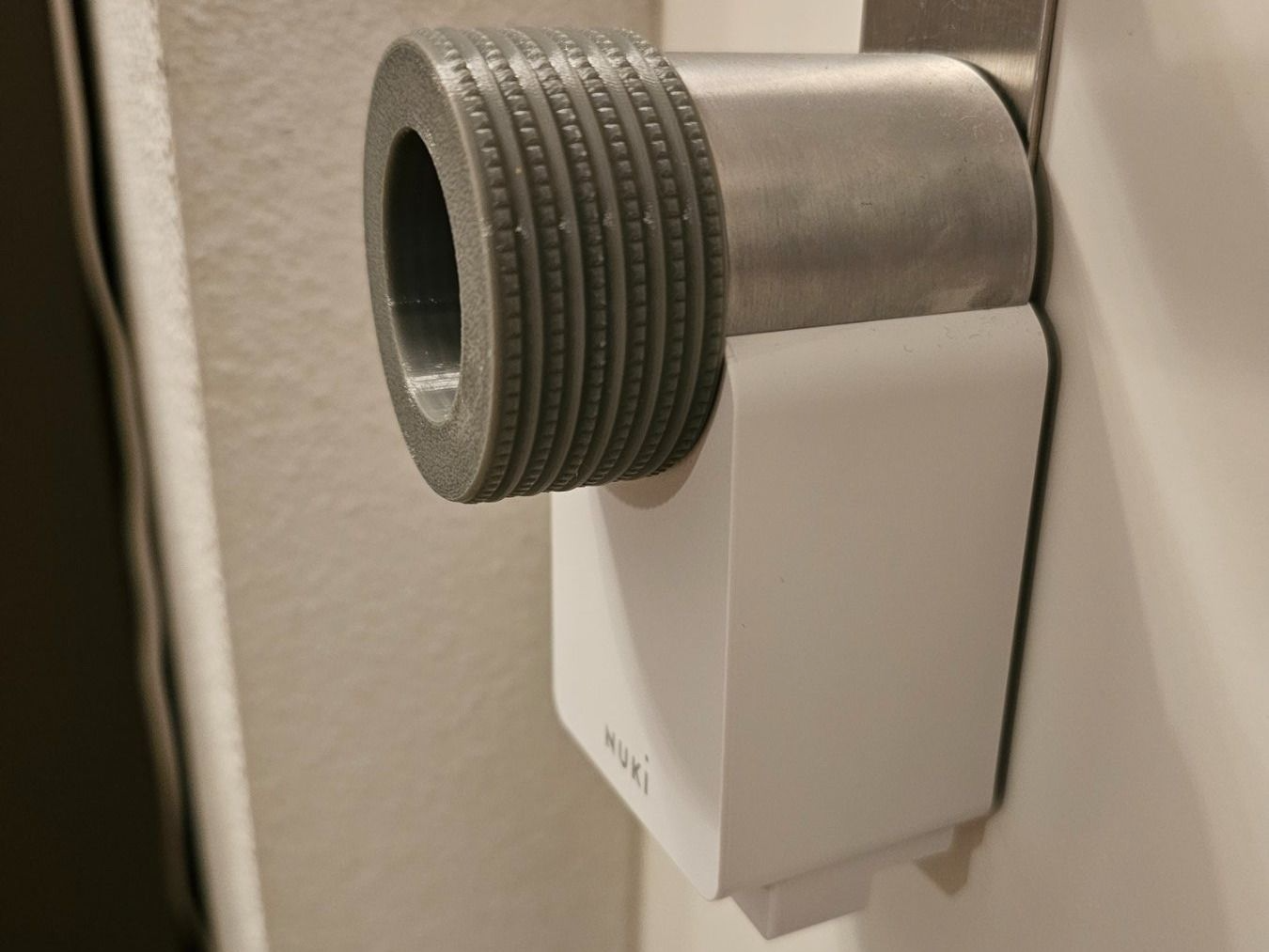 Nuki Smart Lock Bumper/Door Stopper, photo 3 of 4 - Nuki Smart Lock Bumper/Door Stopper Household