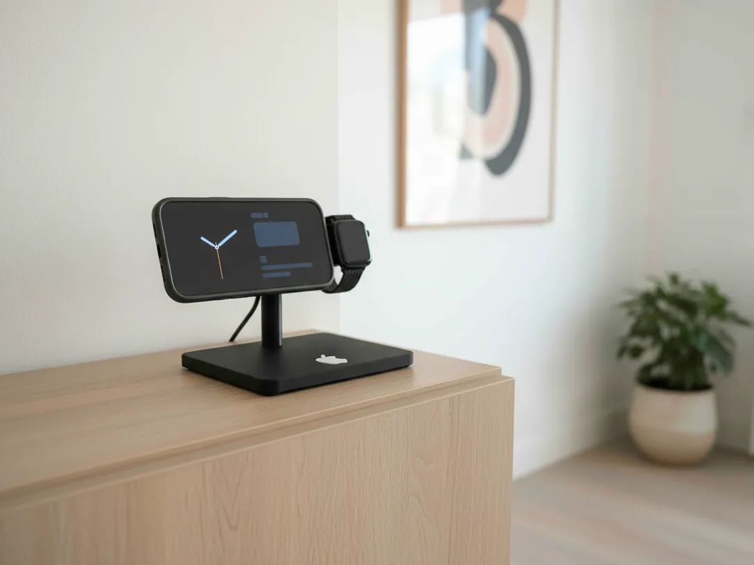 MagSafe Charger Stand for iPhone and Apple Watch - Gadgets, in stock in India
