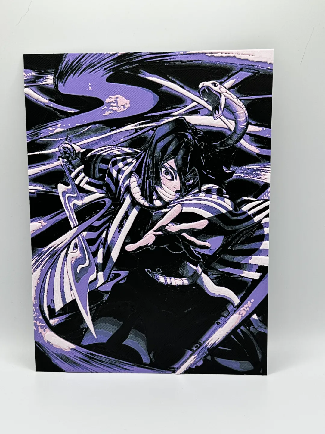 Demon slayer Obanai Iguro HueForge, photo 3 of 3 - Demon slayer Obanai Iguro HueForge Home Decor Items