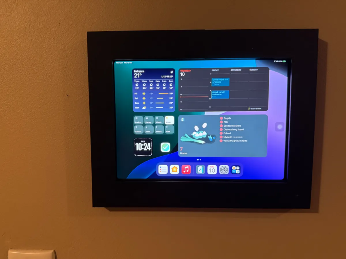 Wall mount with outer frame for iPad Pro 2018 - Electronics, in stock in India