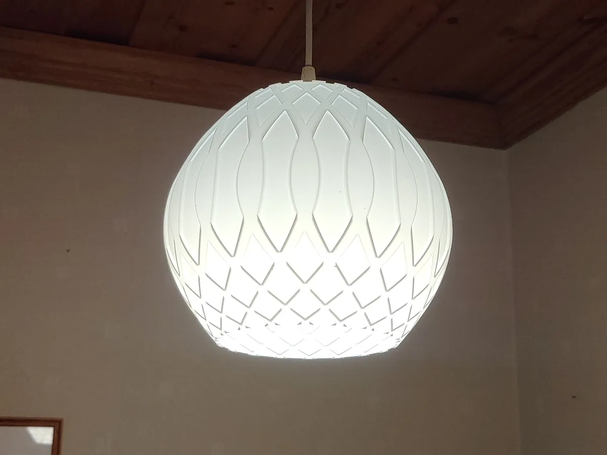 Pendant Lamp Shade Vase Mode Round, photo 3 of 4 - Pendant Lamp Shade Vase Mode Round Household