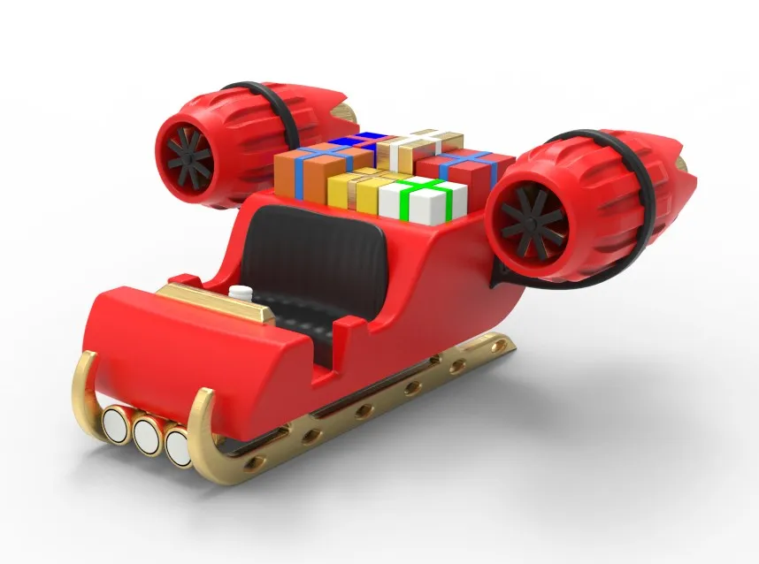 Santa's Jet powered sleigh, photo 2 of 4 - Santa's Jet powered sleigh Gifts & Occasions