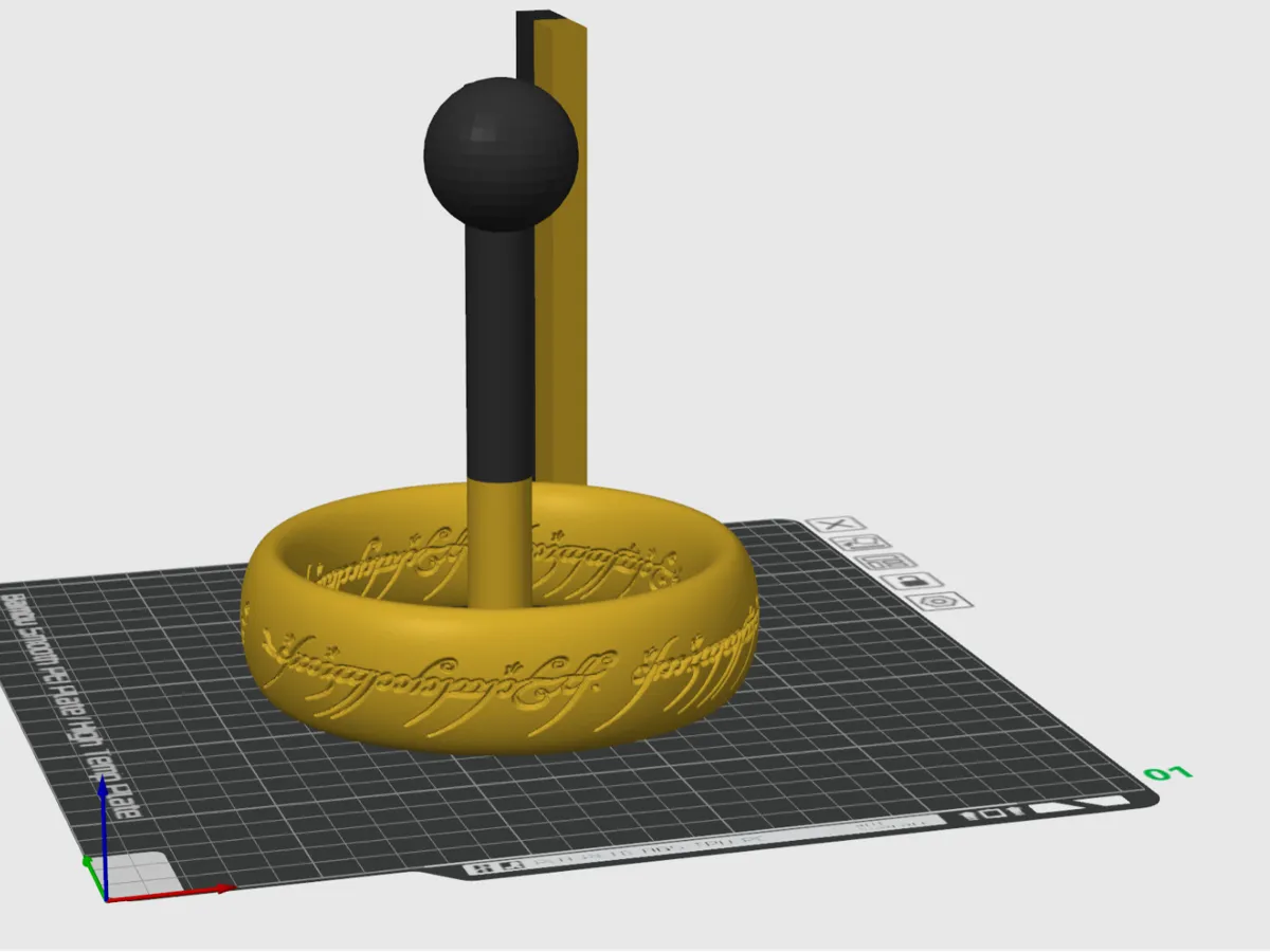 Saurons Helmet Stand