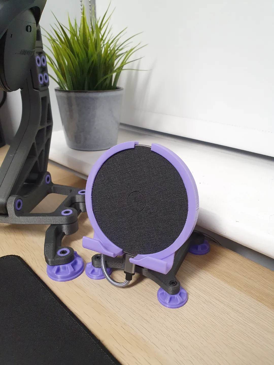 Industrial Phone Stand Wireless Charger Holder, photo 2 of 2 - Industrial Phone Stand Wireless Charger Holder Mobile & Device Accessories