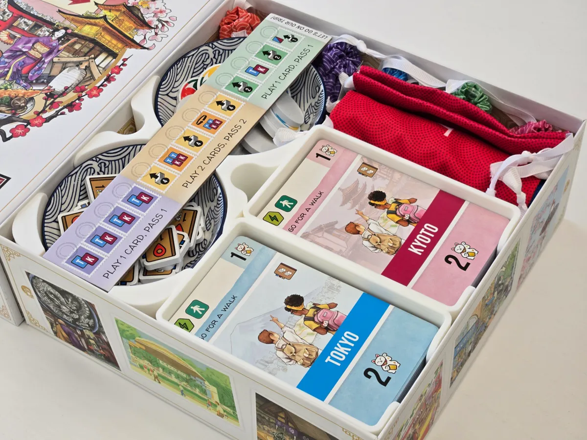 Let's Go! To Japan - Organizer Insert, photo 2 of 4 - Let's Go! To Japan - Organizer Insert Toys & Games