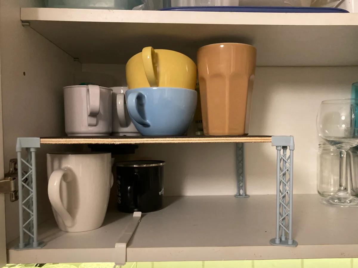 Kitchen Shelf Organizer in Stage Truss Design - Decor, in stock in India
