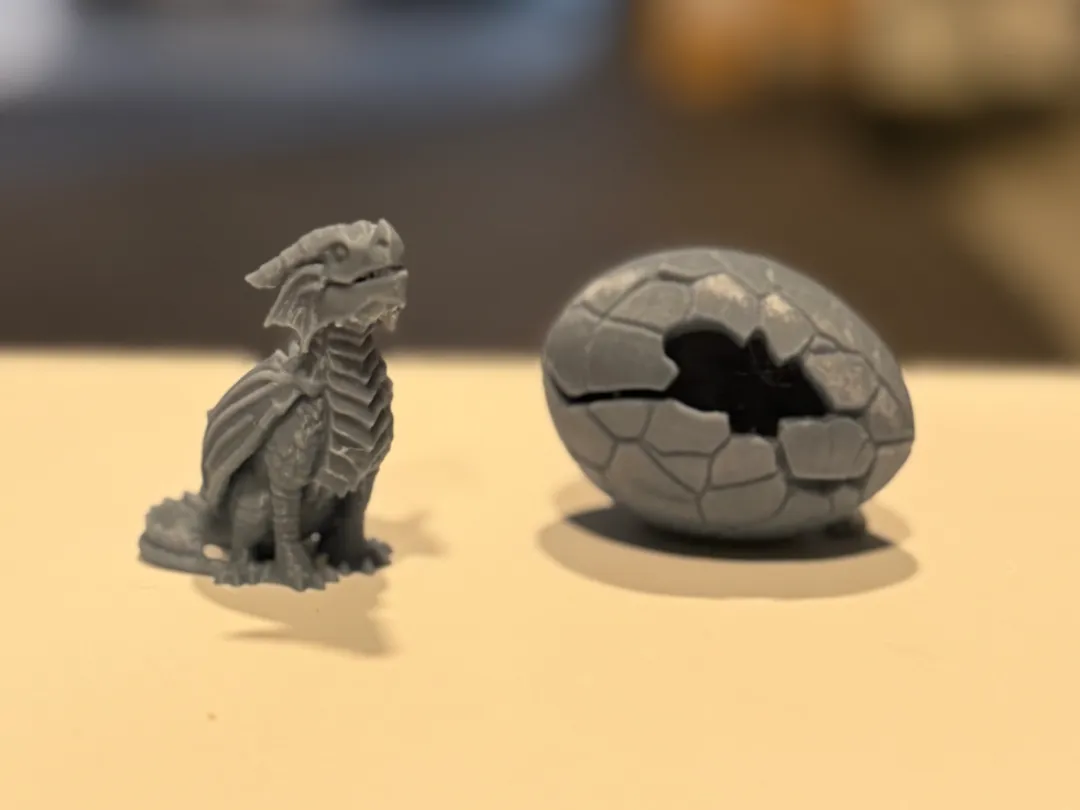 DnD Miniature Baby Dragon and Egg - Creatures, in stock in India
