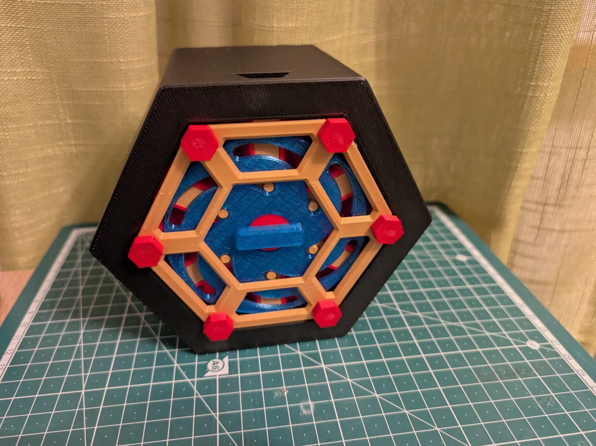 Spiral Cam Lock Vault Dice Box - Organizers, in stock in India