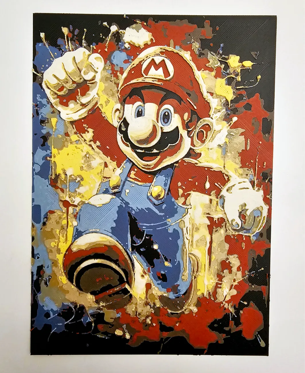 HueForge Mario Fan Art Colors - Photo Art & Lithophanes, in stock in India