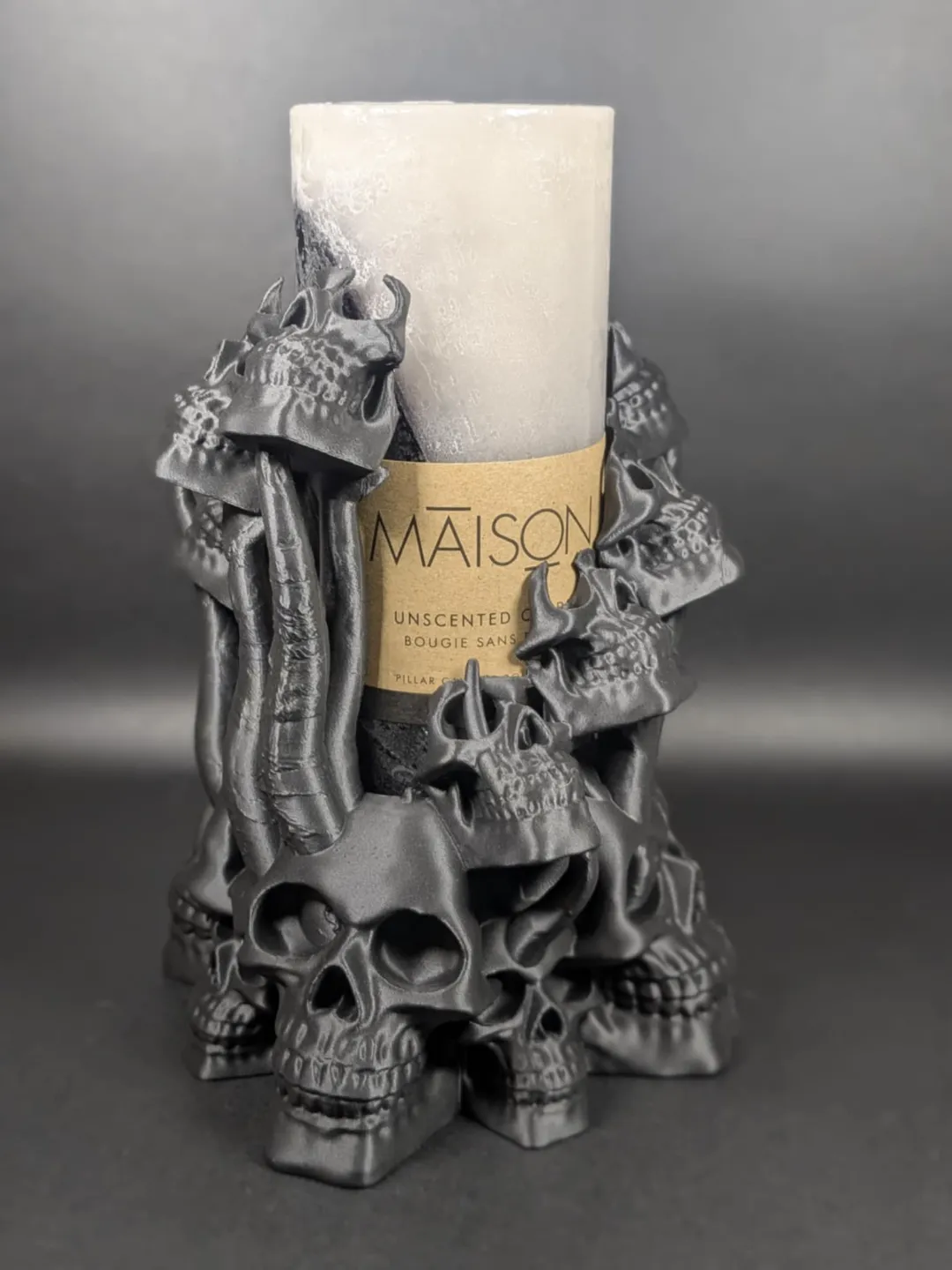 Eternal Skull Candle Holder - Decor, in stock in India