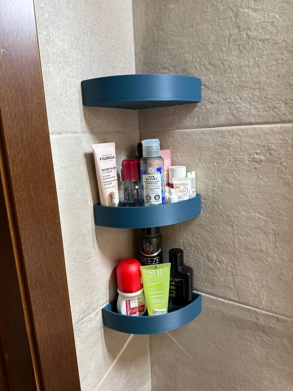 Corner Bathroom Shelf, Mensola angolare bagno, photo 3 of 4 - Corner Bathroom Shelf, Mensola angolare bagno Bath & Personal Care