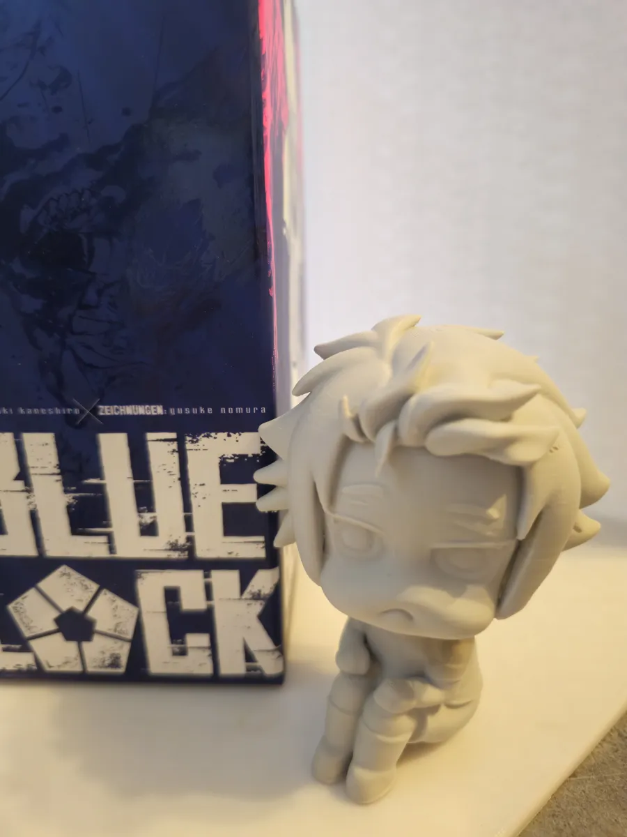 Sae Itoshi Blue Lock Chibi, photo 3 of 4 - Sae Itoshi Blue Lock Chibi Figurines & Collectibles