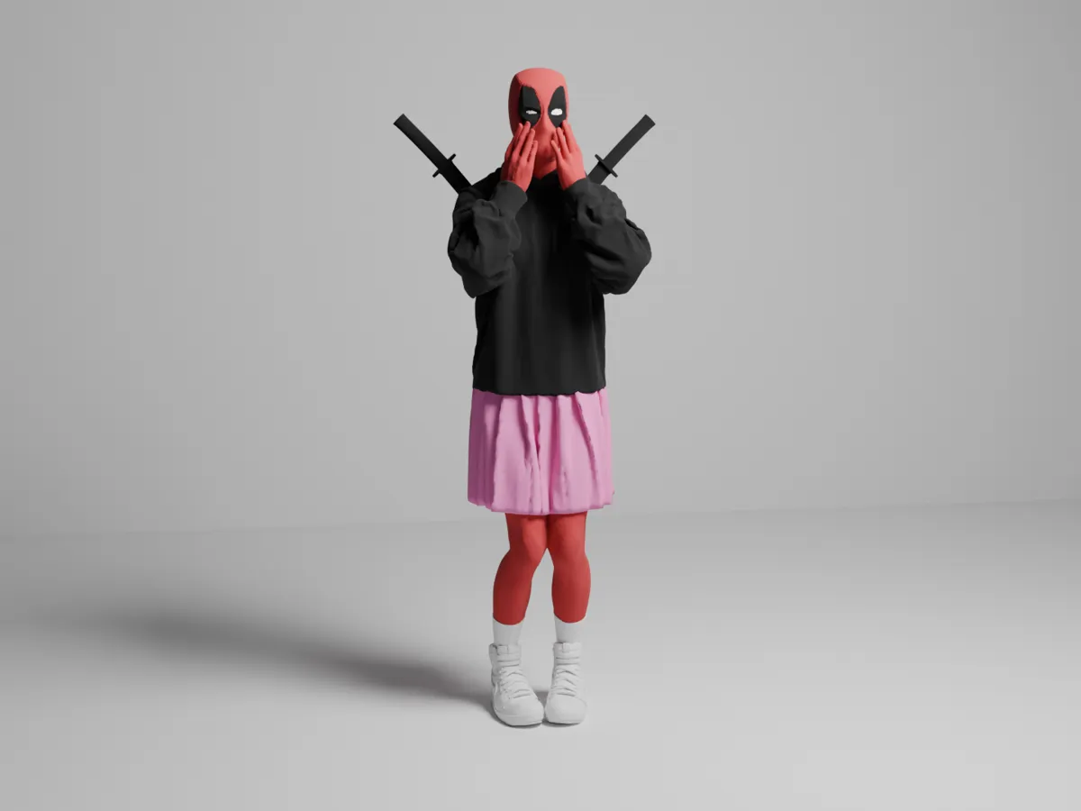Deadpool Cheerleader