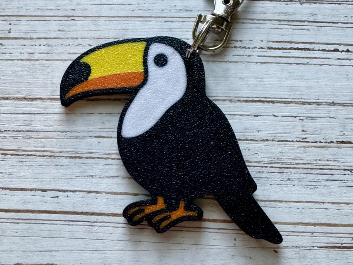 Toucan Keychain