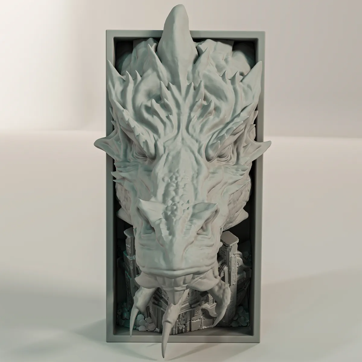 Smaug Book Nook and Wall Mount, photo 3 of 4 - Smaug Book Nook and Wall Mount Tools & Workshop
