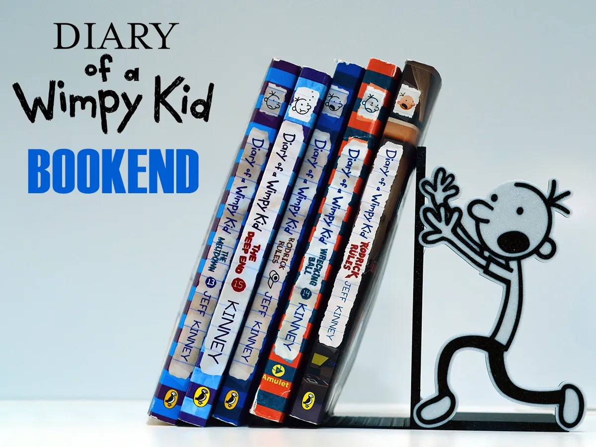 Diary of a Wimpy Kid "Greg Heffley" Bookend
