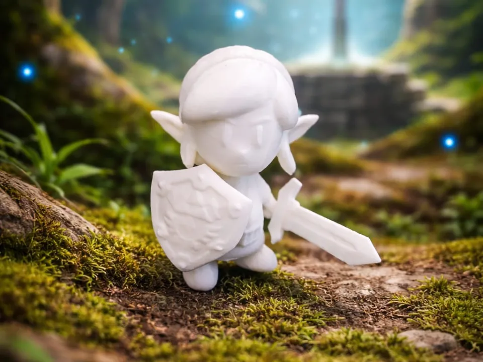 Link Awakening Zelda Chibi Figure