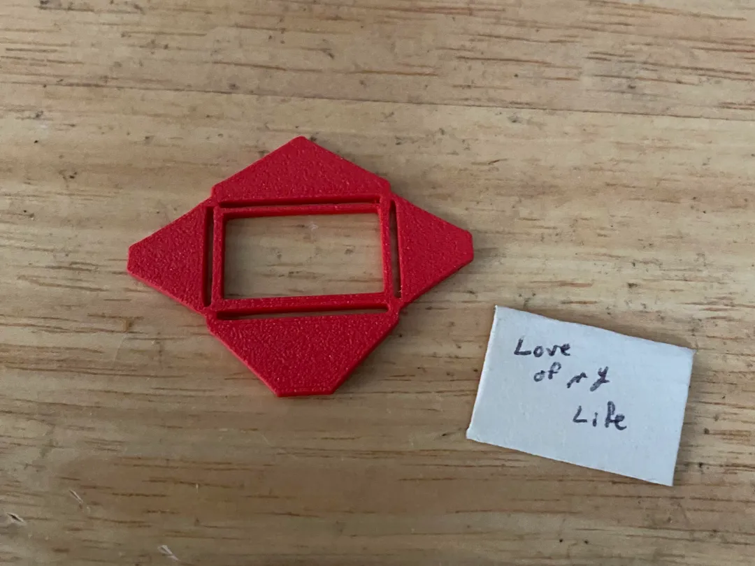 Miniature Envelope Stencil