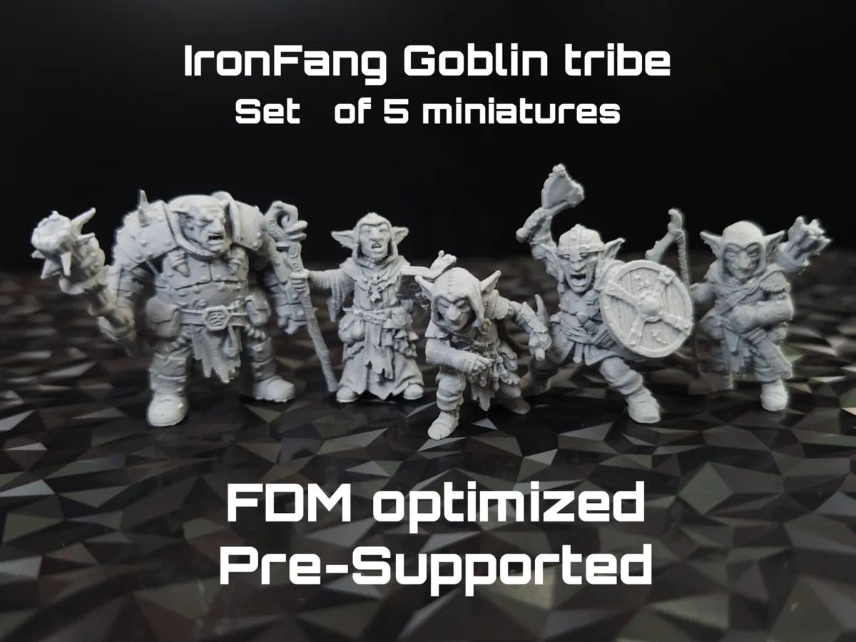 Ironfang Goblins: Miniatures (25 mm)