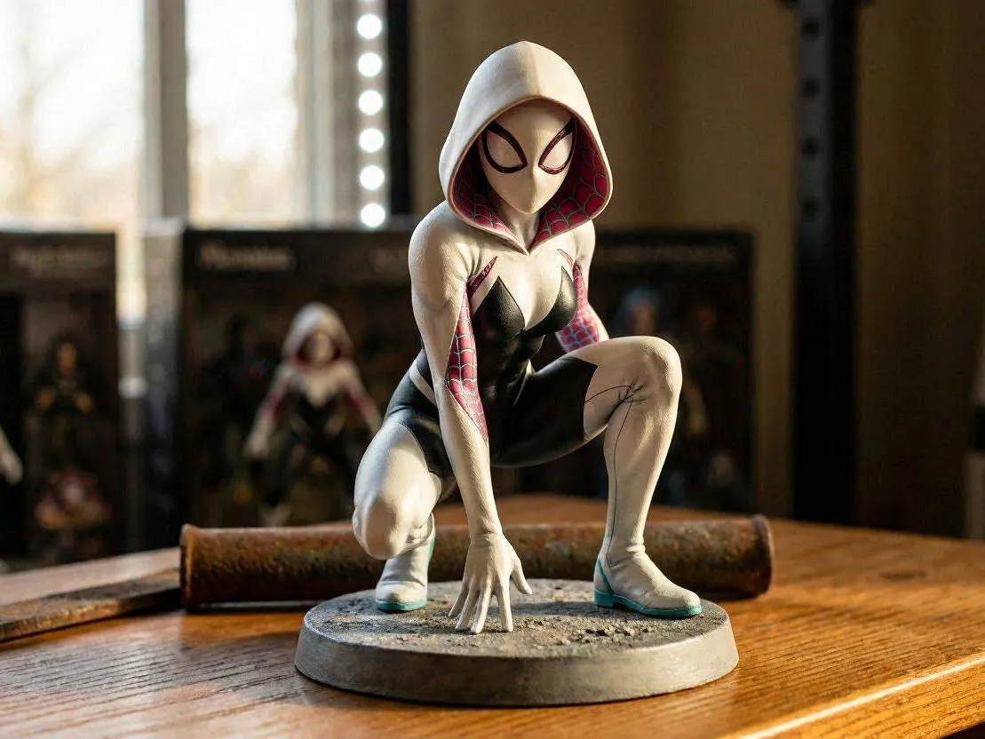 Spider-Gwen Statue, Fan Art