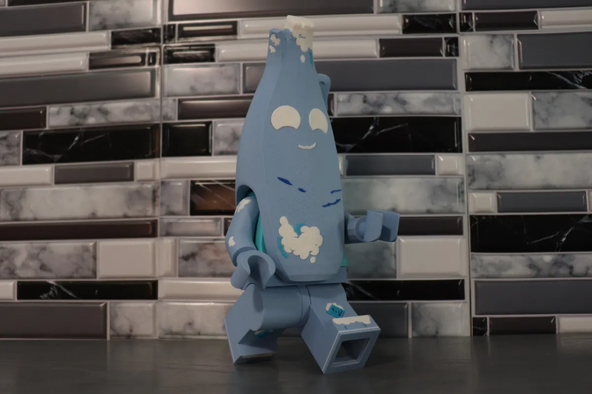 Fortnite Big Brick *Polar Peely* 500%, photo 2 of 4 - Fortnite Big Brick *Polar Peely* 500% Toys & Games