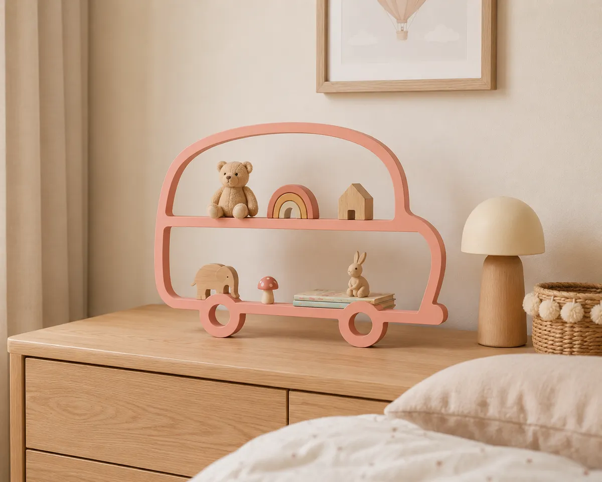Camper Van Display Shelf, Wall & Tabletop Decor, photo 3 of 4 - Camper Van Display Shelf, Wall & Tabletop Decor Household