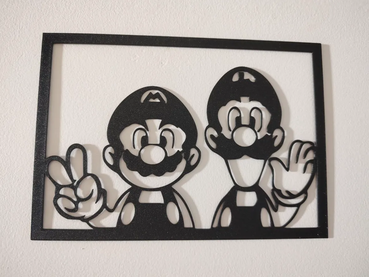 Mario and luigi wallart - Mario & Luigi Figures, in stock in India